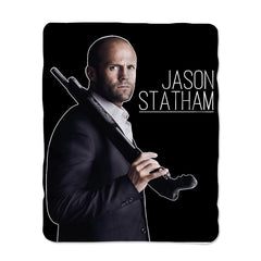 Jason Statham Action Movie Cover Blanket