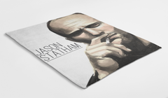 Jason Statham Painting Smoking Blanket