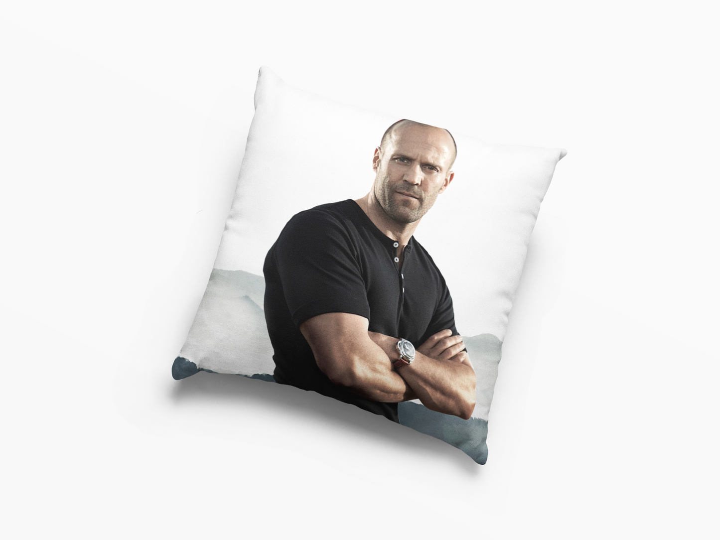 Jason Statham Style Cushion Case / Pillow Case