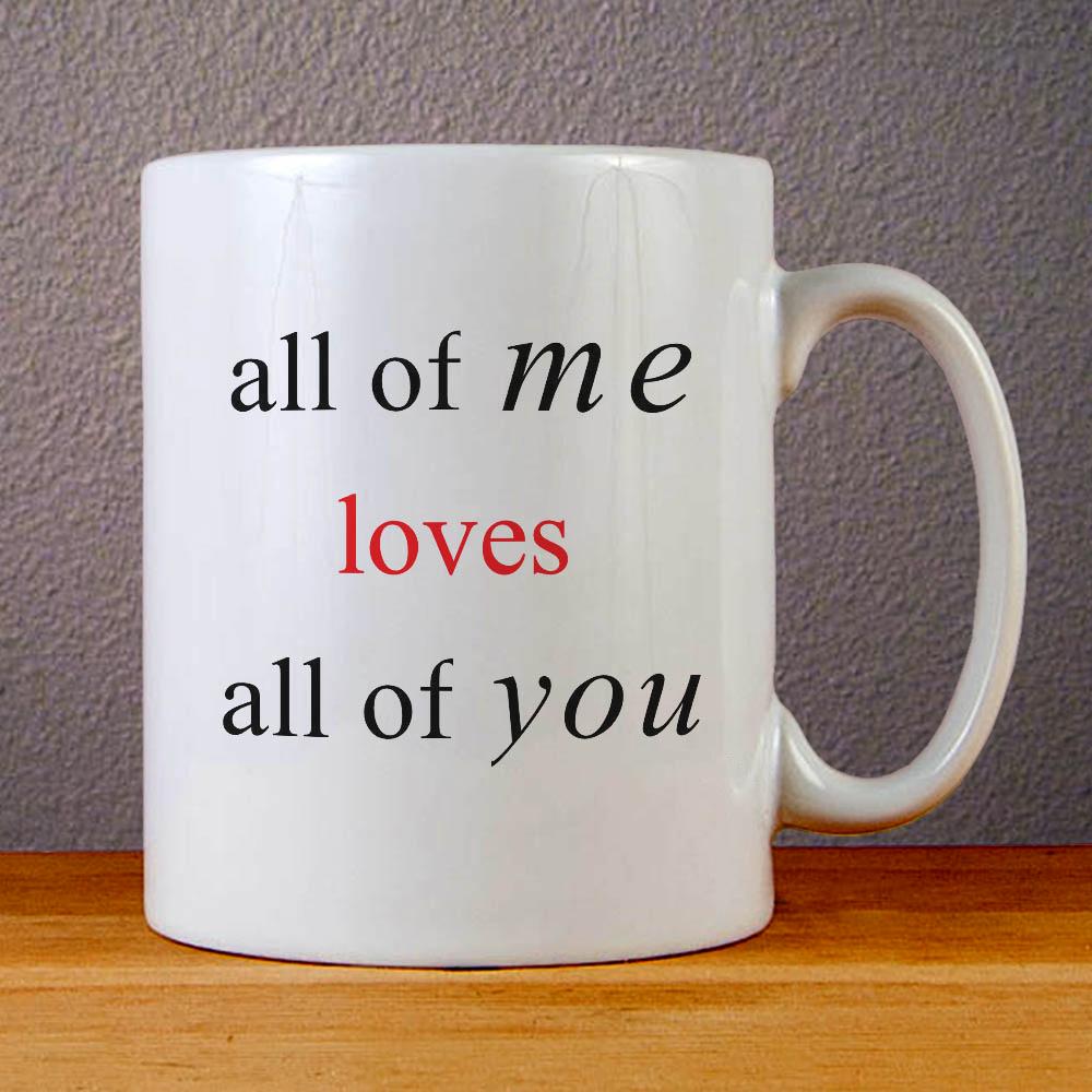 John Legend Lyrics Ceramic Coffee Mugs