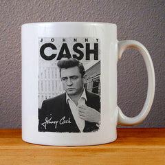 Johnny Cash Poster Ceramic Coffee Mugs