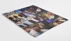 Jonas Brothers Collage Poster Blanket