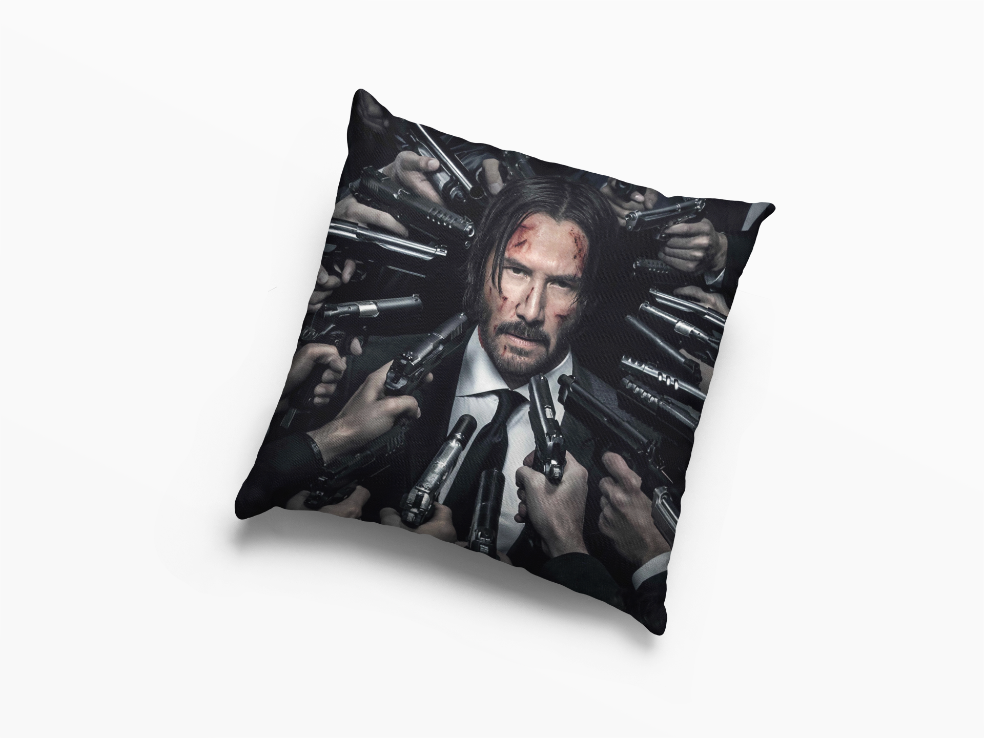 Keanu Reeves John Wick Movie Cushion Case / Pillow Case