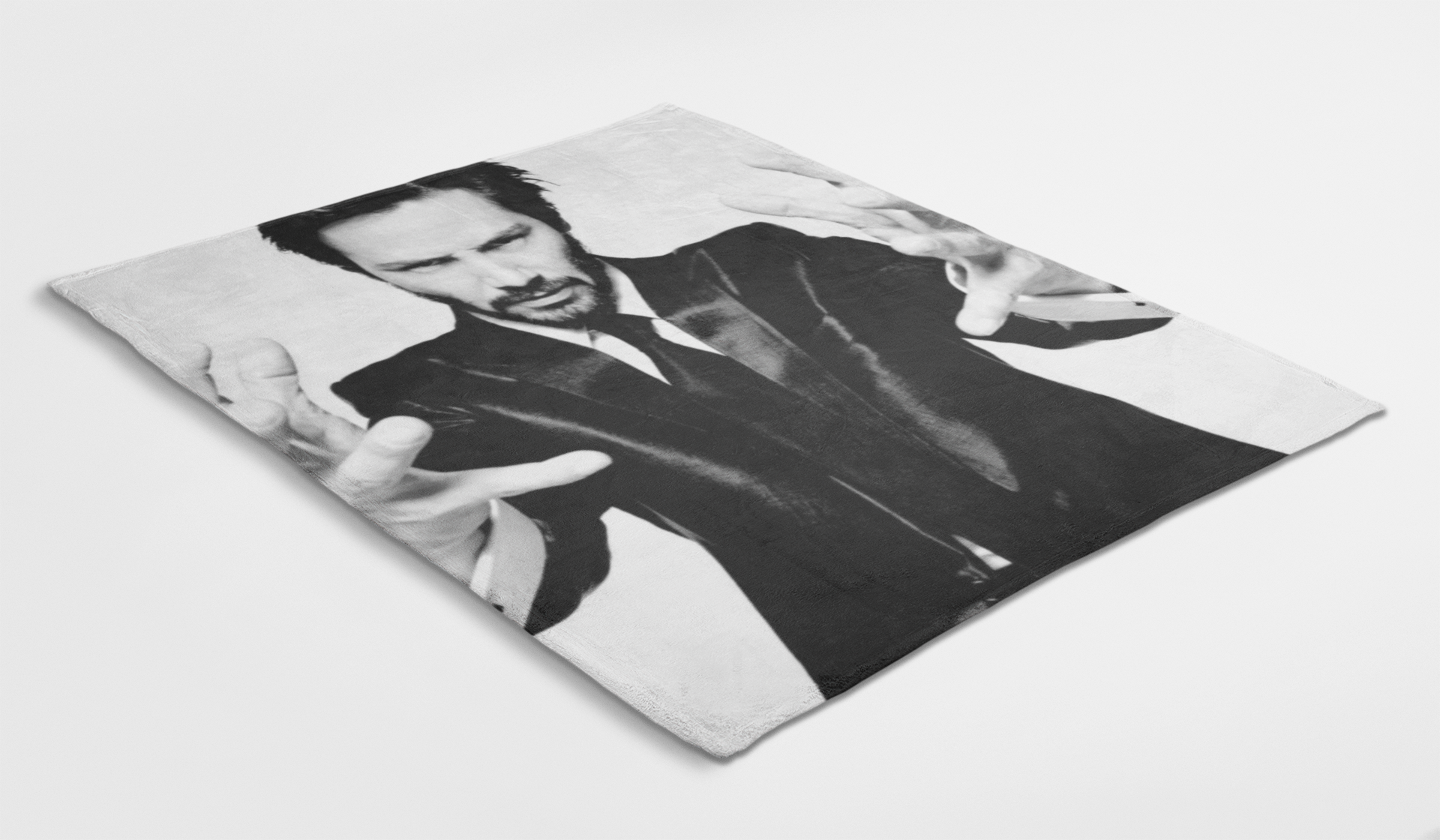 Keanu Reeves John Wick Poster Blanket