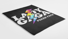 Lady Gaga Poker Face Blanket