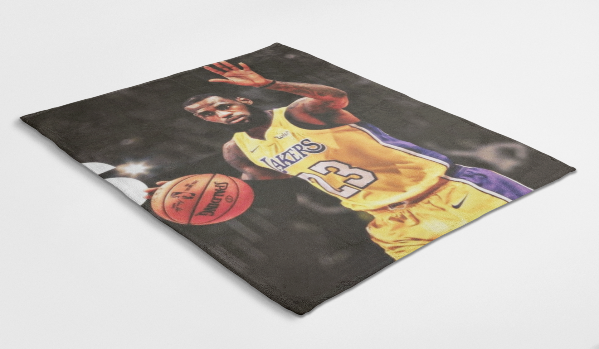 Lebron James Lakers Blanket