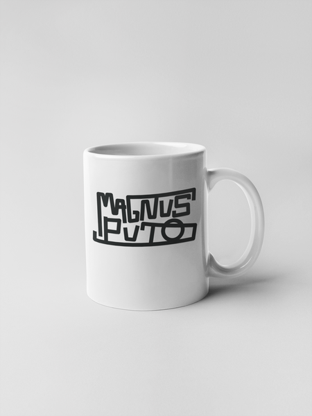 Magnus Puto Logo Ceramic Coffee Mugs