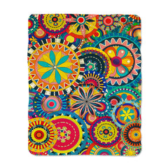 Mandala Daisy Pattern Blanket