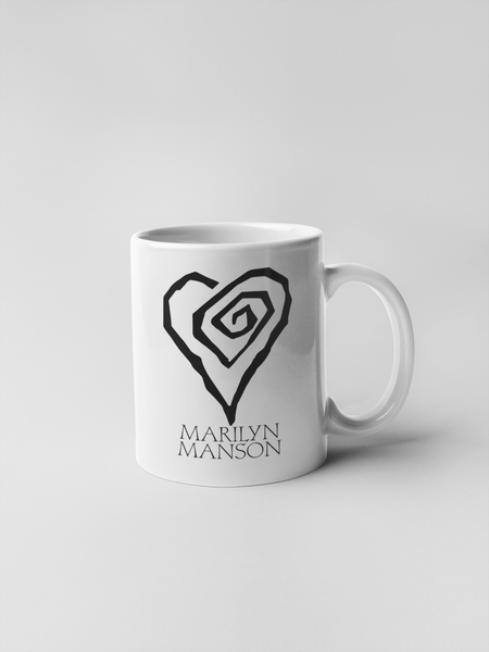 Marilyn Manson Eat Me Drink Me Logo Ceramic Coffee Mugs