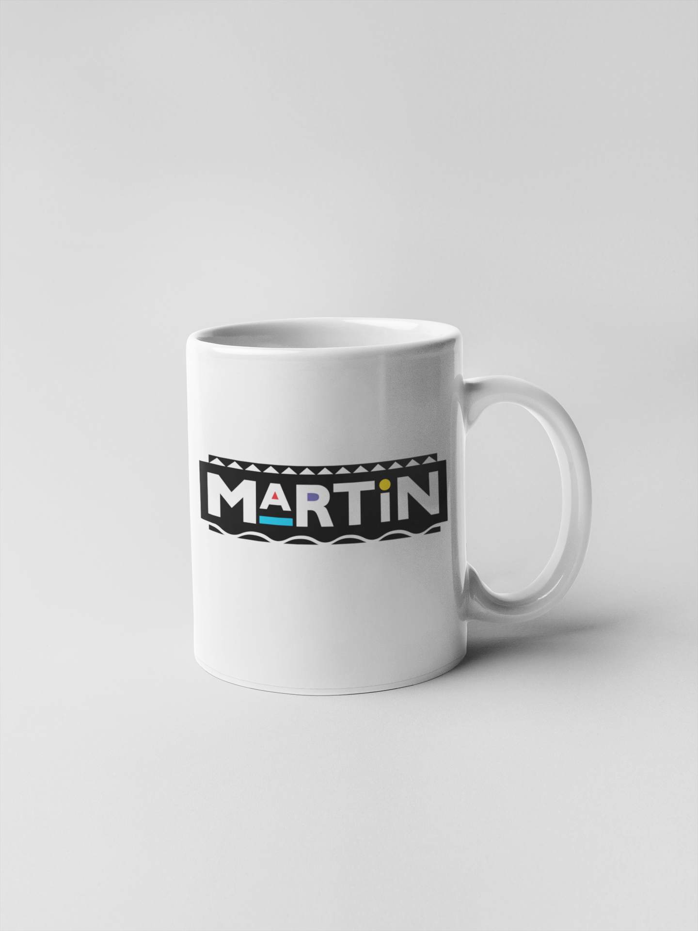 Martin Tv Logo Ceramic Coffee Mugs