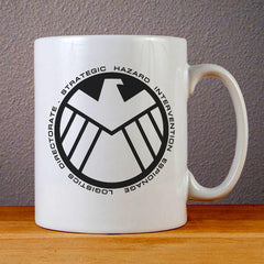 Marvel The Avengers Shield Logo Ceramic Coffee Mugs