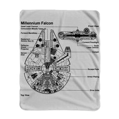 Millennium Falcon Blanket