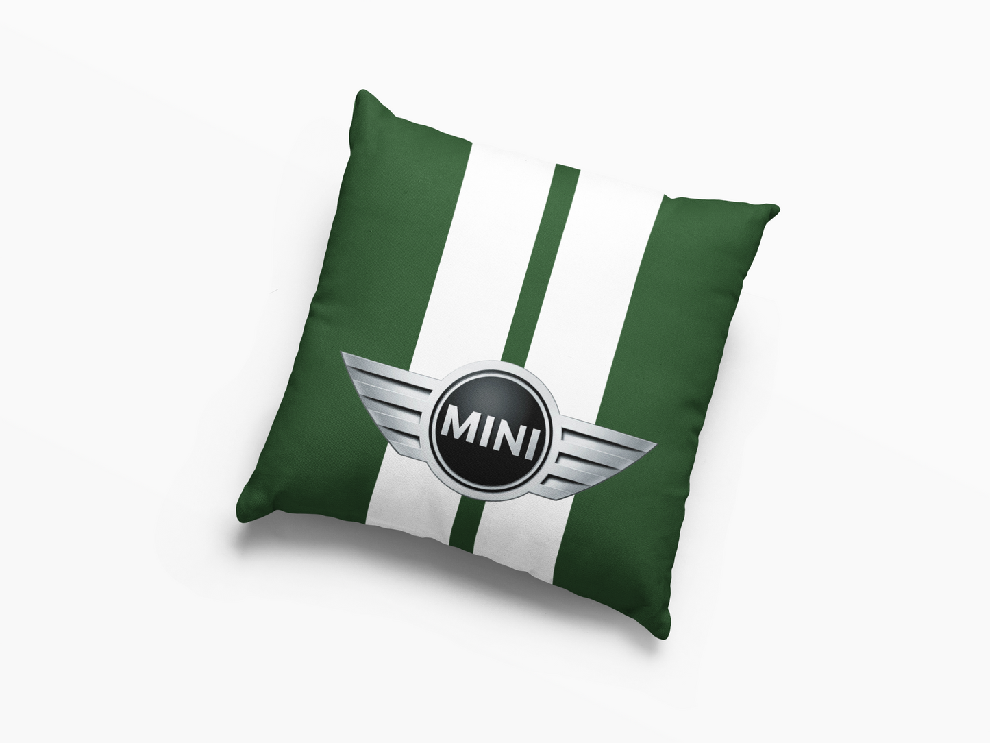Mini Cooper Logo Green Cushion Case / Pillow Case