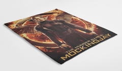 Mockingjay The Hunger Games Poster Blanket