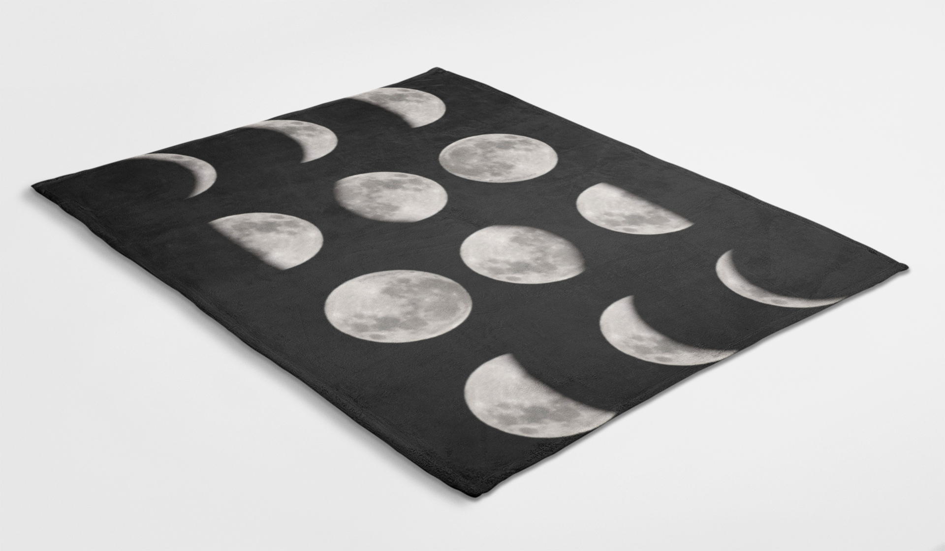 Moon and Moon Phase Blanket