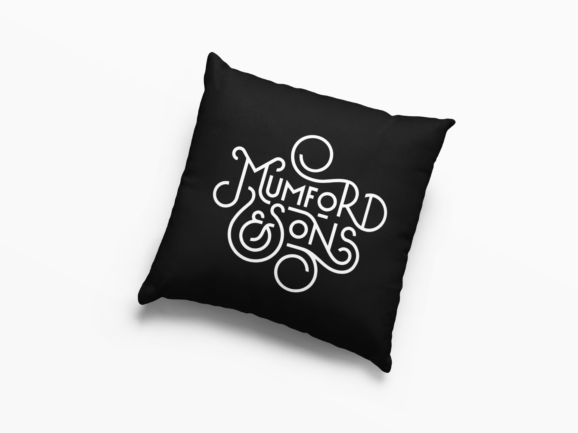 Mumford and Sons Logo Cushion Case / Pillow Case