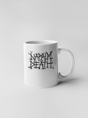 Napalm Death Band Logo Ceramic Coffee Mugs