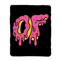New Odd Future Donuts Logo Blanket