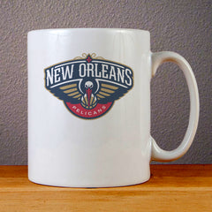 New Orleans Pelicans Logo Ceramic Coffee Mugs