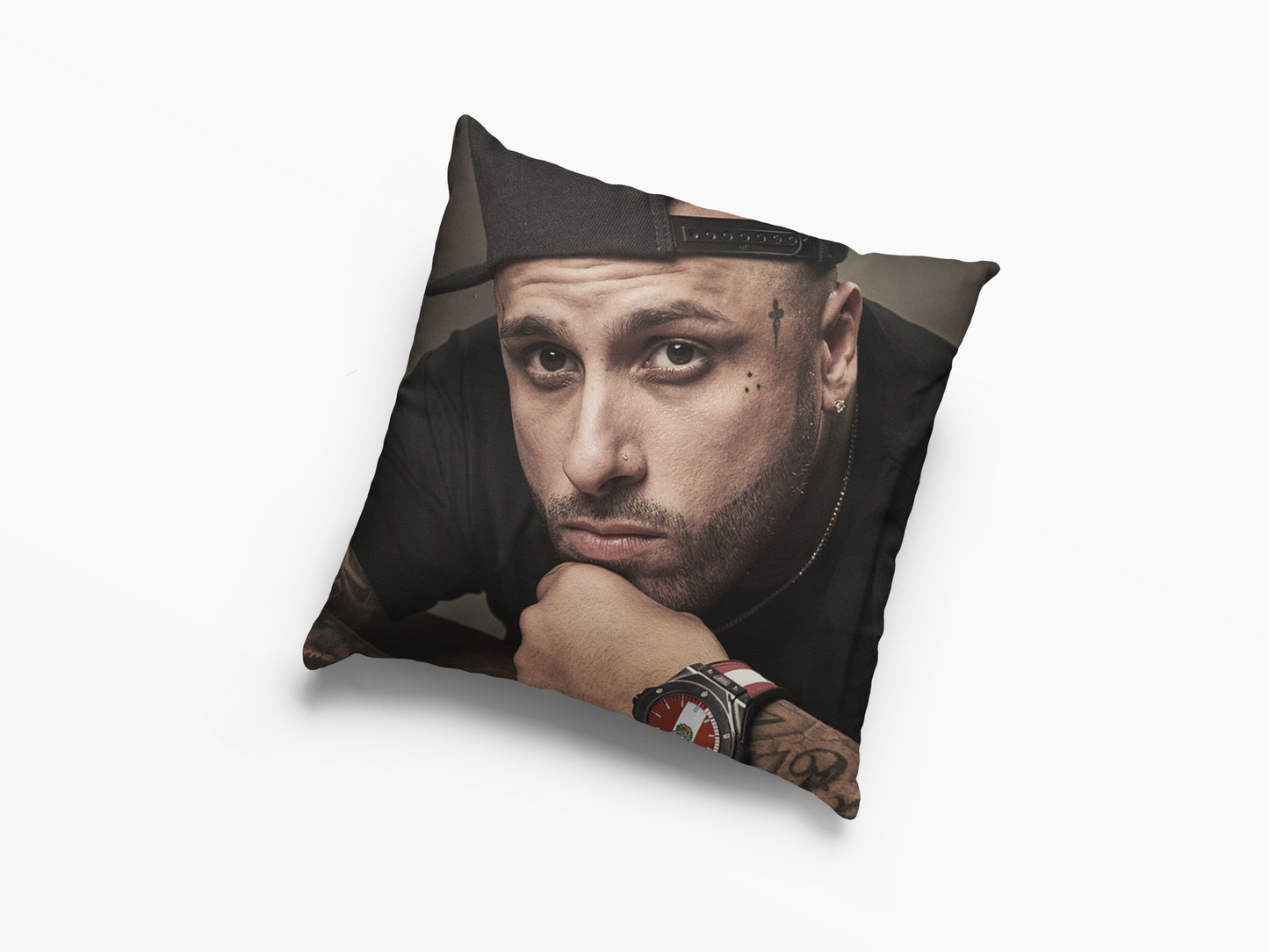 Nicky Jam Tattoo Cushion Case / Pillow Case