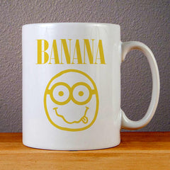 Nirvana Banana Ceramic Coffee Mugs
