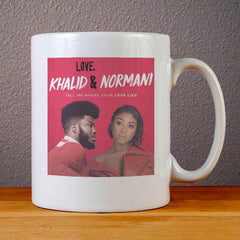Normani Kordei and Khalid Love Lies Ceramic Coffee Mugs