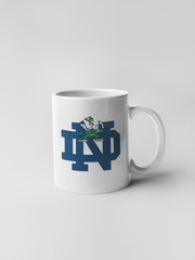 Notre Dame Fighting Irish Logo Ceramic Coffee Mugs
