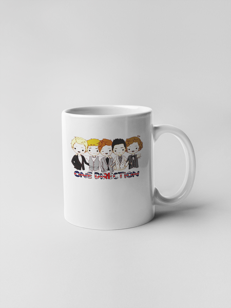 One Direction Cartoon Ceramic Coffee Mugs
