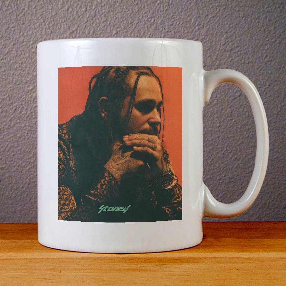 Post Malone Stoney Album Cover Ceramic Coffee Mugs