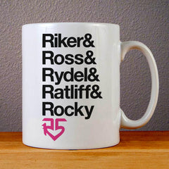 R5 Band Ceramic Coffee Mugs