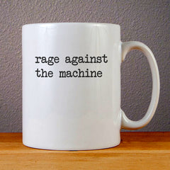 Rage Against The Machine Logo Ceramic Coffee Mugs