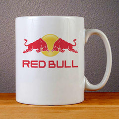 Red Bull Logo Ceramic Coffee Mugs