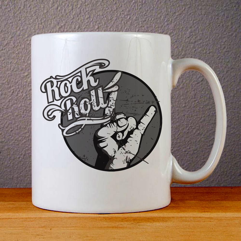 Rock n Roll Ceramic Coffee Mugs