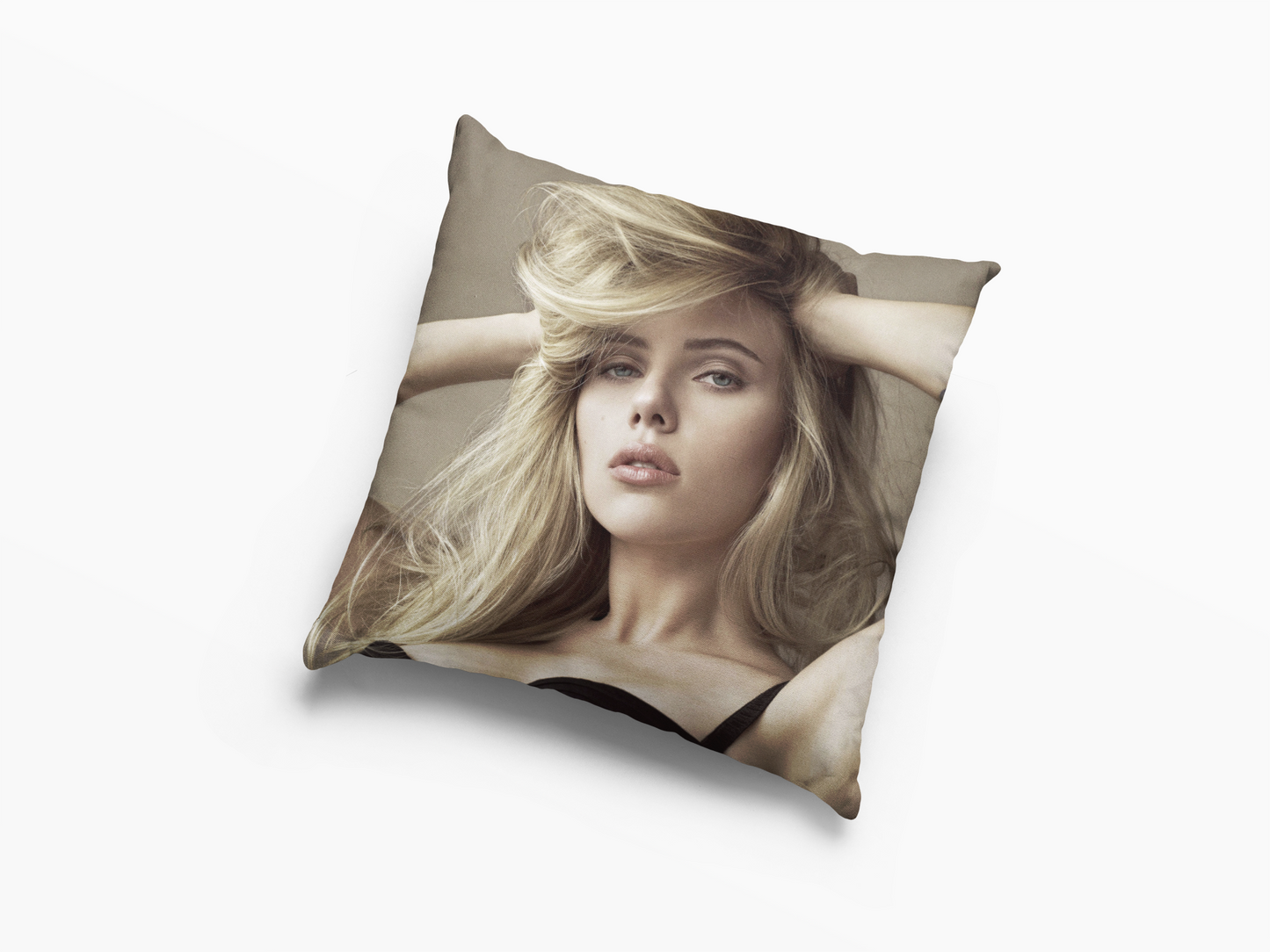 Scarlett Johansson Style Cushion Case / Pillow Case