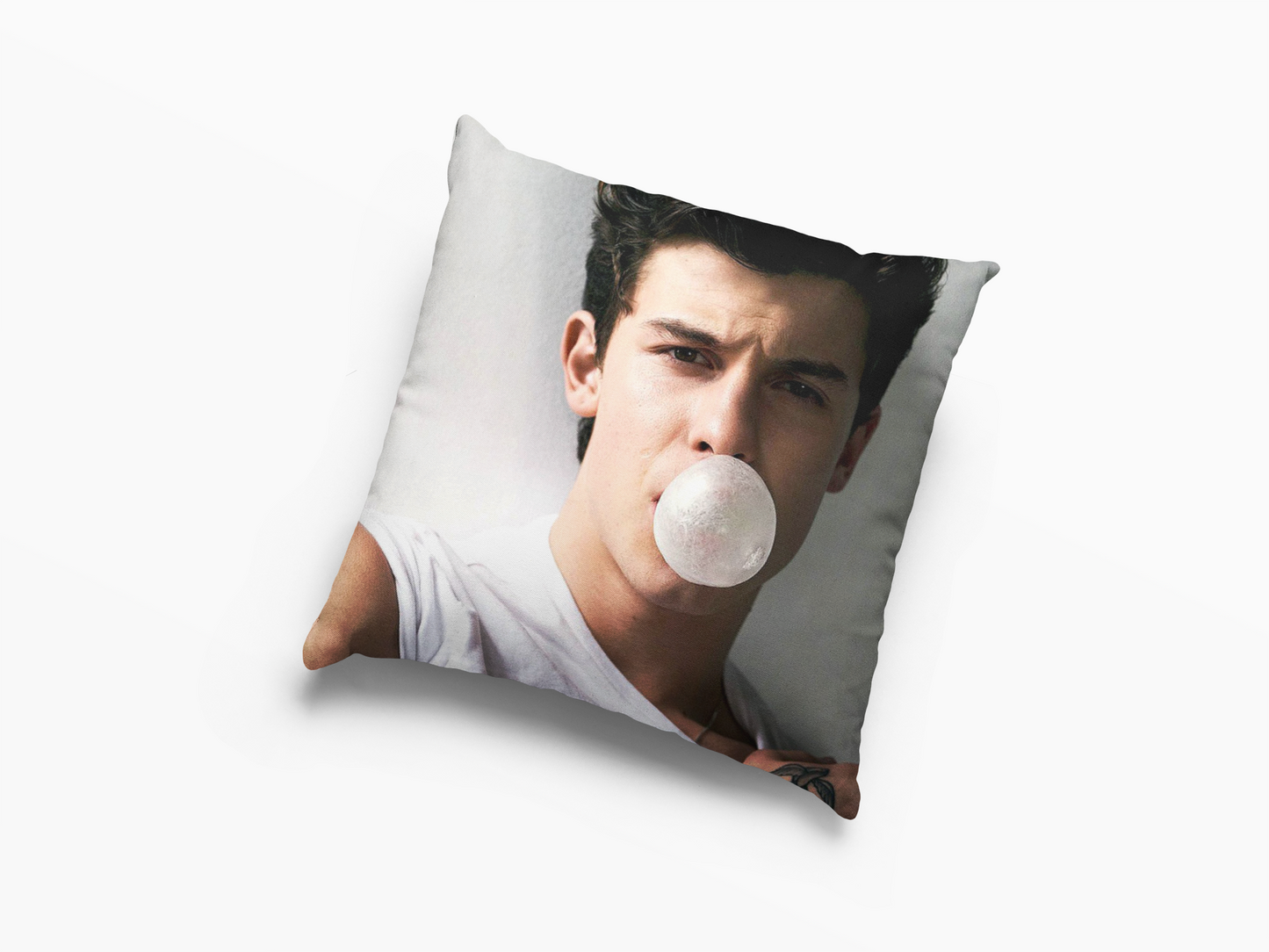 Shawn Mendes Bubble Gum Cushion Case / Pillow Case