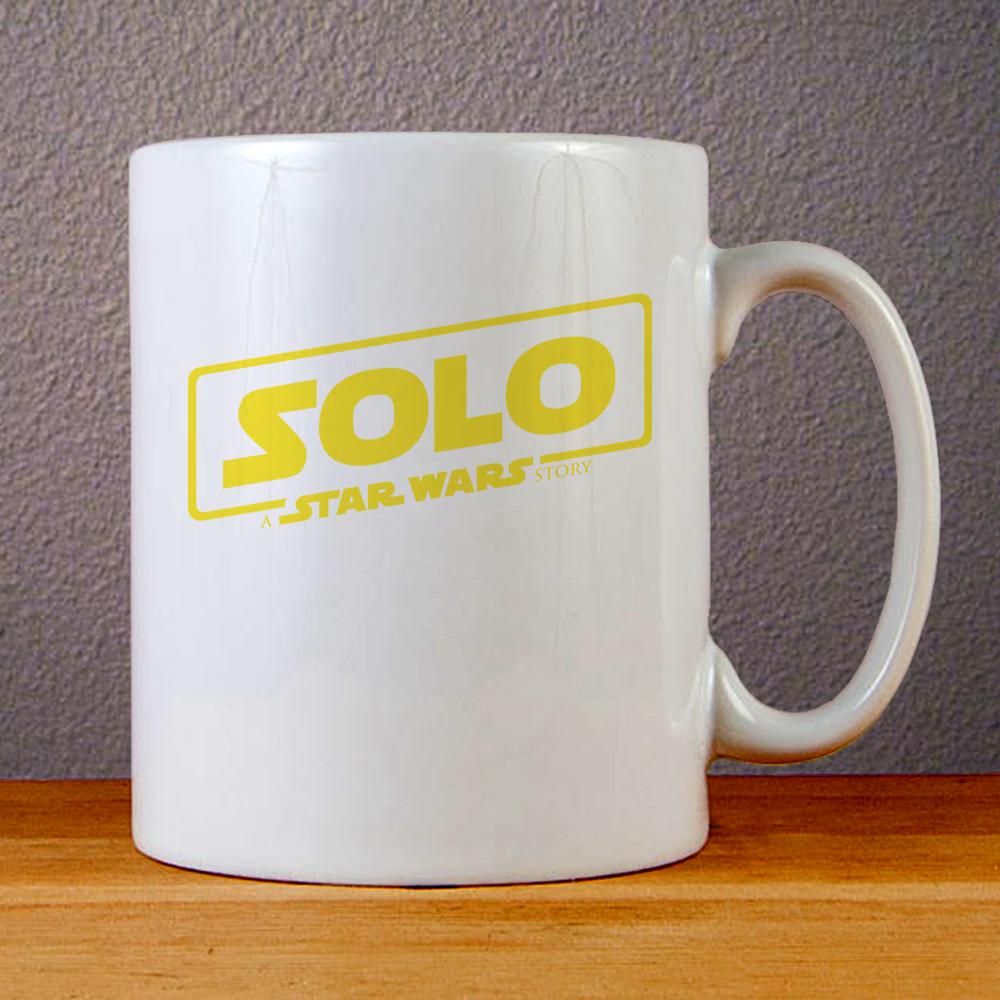 Solo A Star Wars Story Logo Ceramic Coffee Mugs