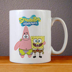 Spongebob Squarepants and Patrick Ceramic Coffee Mugs