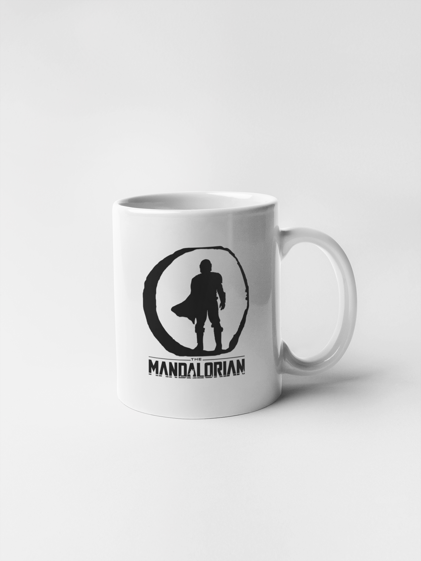 Star Wars The Mandalorian Logo Ceramic Coffee Mugs