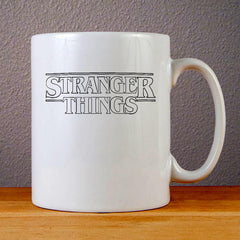 Stranger Things Logo Ceramic Coffee Mugs