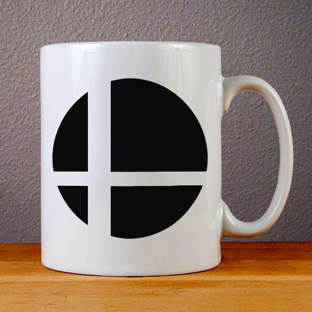 Super Smash Bros Logo Ceramic Coffee Mugs