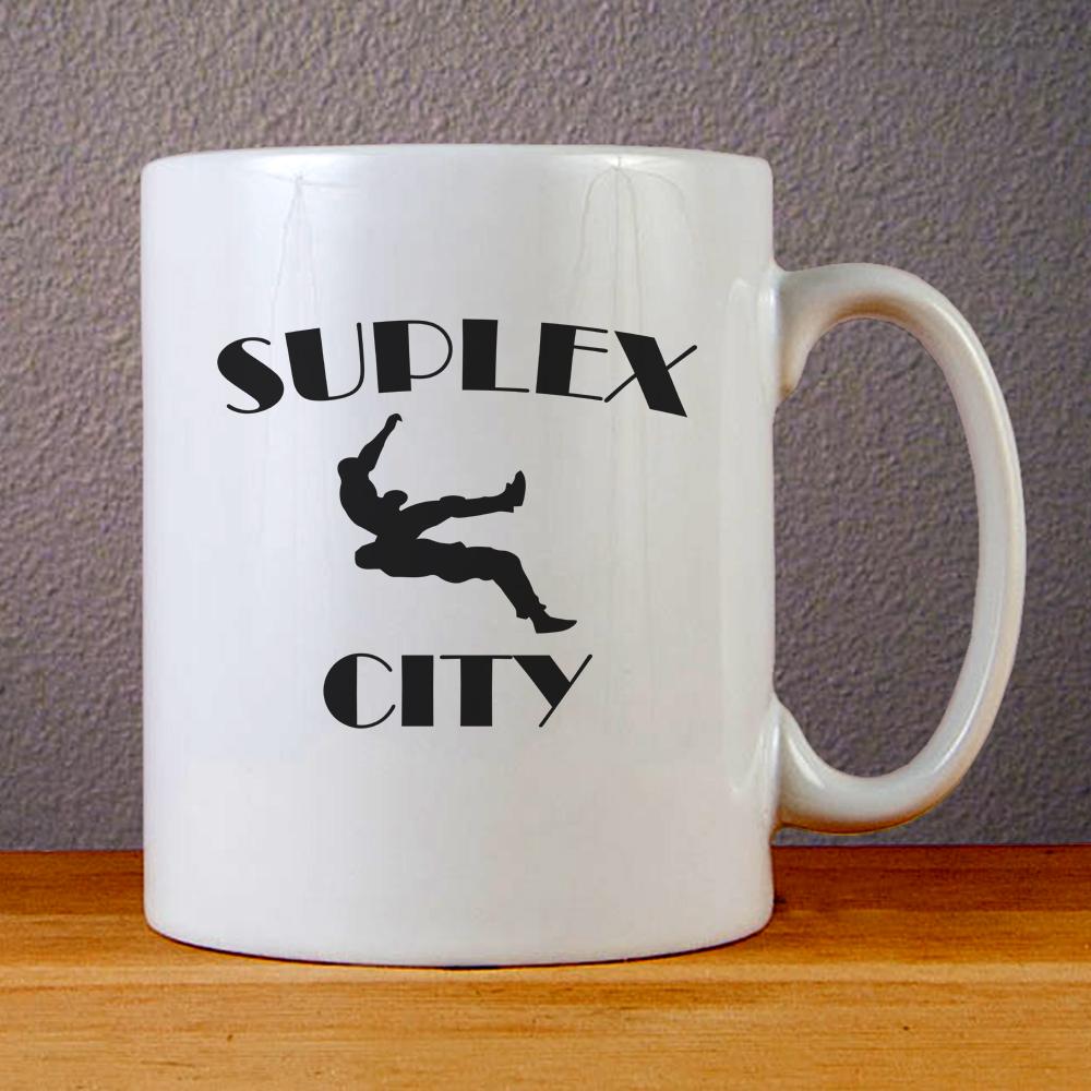 Suplex City Logo Ceramic Coffee Mugs