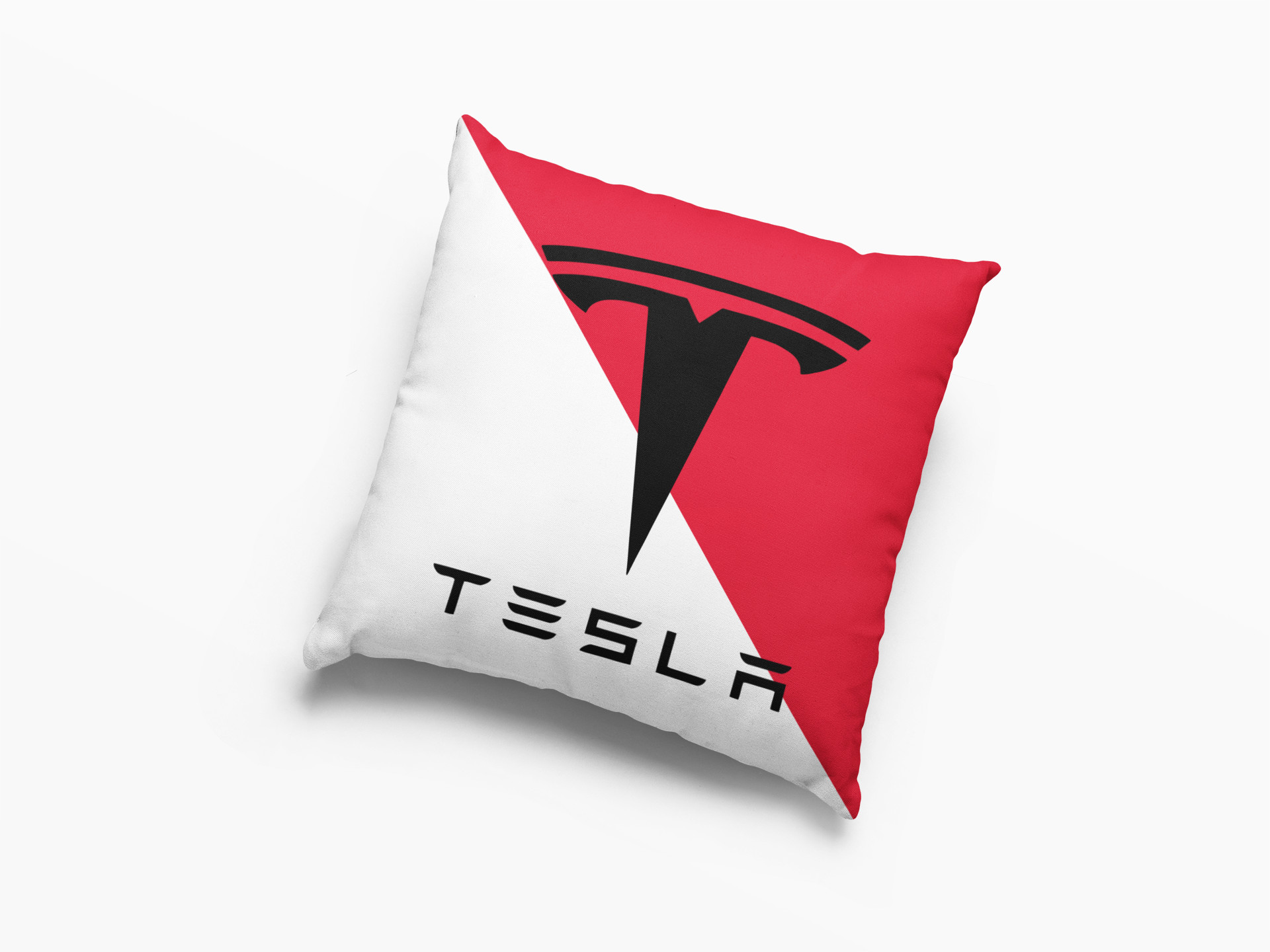 Tesla Logo Cushion Case / Pillow Case