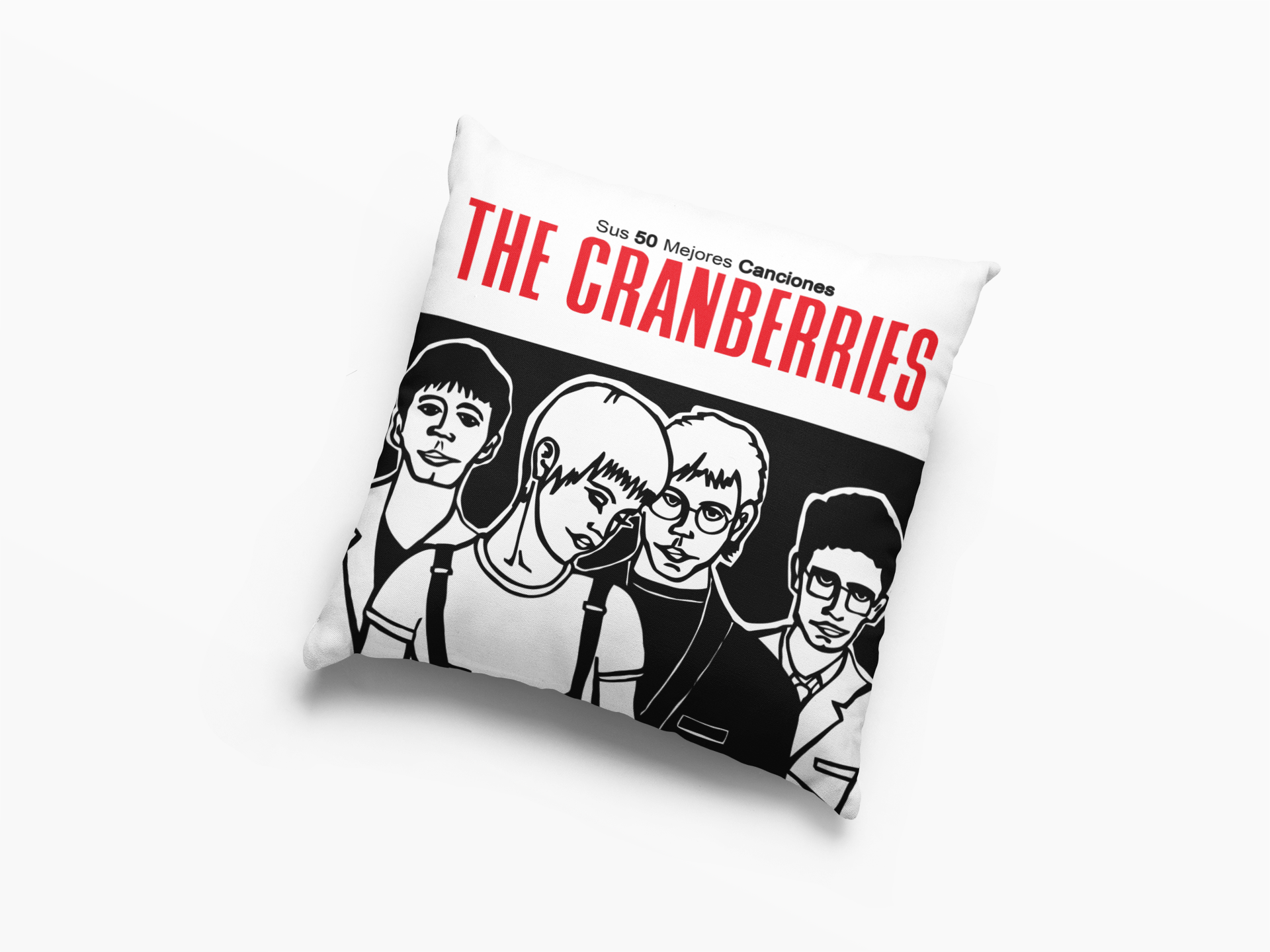 The Cranberries Sus 50 Mejores Canciones Cushion Case / Pillow Case