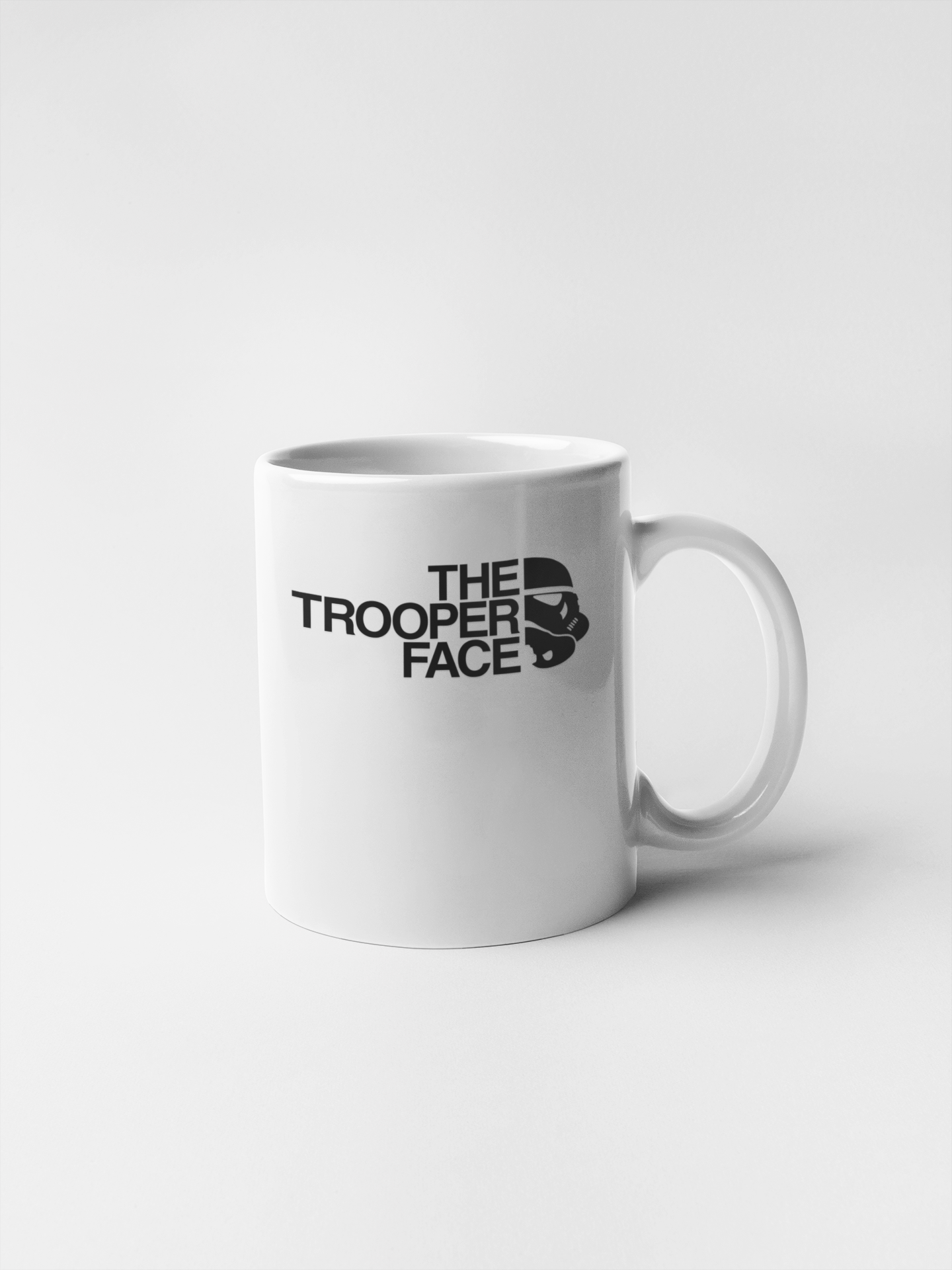 The Trooper Face Ceramic Coffee Mugs