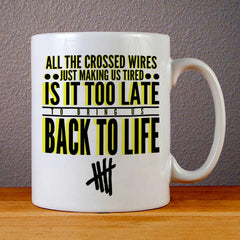 The Only Reason 5sos Album Cover Ceramic Coffee Mugs