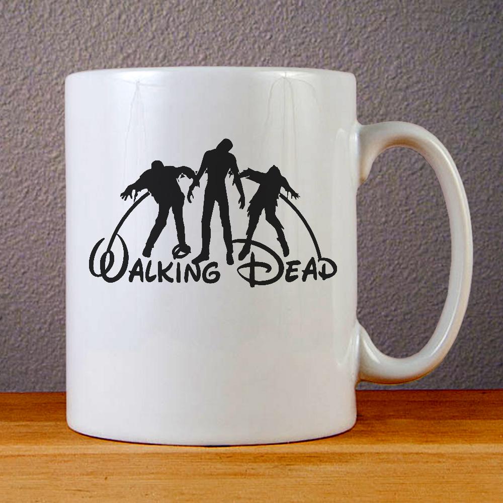 The Walking Dead Disney Logo Ceramic Coffee Mugs