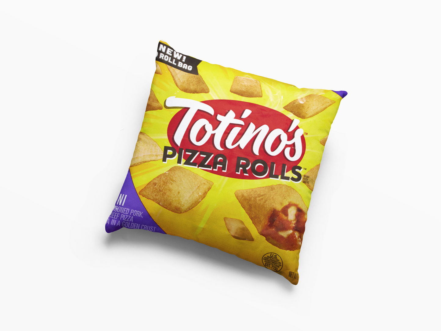 Totinos Pizza Rolls Cushion Case / Pillow Case