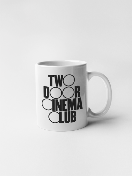 Two Door Cinema Club Logo Ceramic Coffee Mugs
