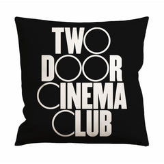 Two Door Cinema Club Logo Cushion Case / Pillow Case