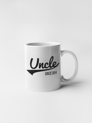 Uncle Since 2014 Ceramic Coffee Mugs